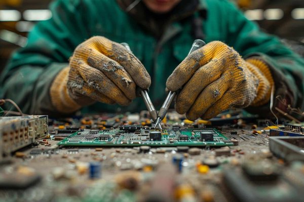 Comment les entreprises de réparation électronique peuvent-elles adopter des pratiques durables dans la gestion des déchets électroniques ?