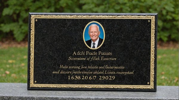 Personnalisez votre plaque funéraire avec des matériaux durables